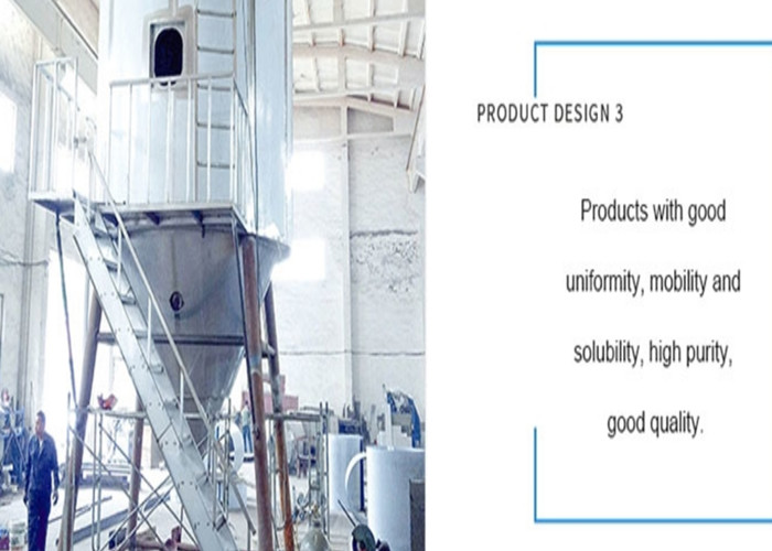 Lpg Laboratory Centrifugal Aseptic 50kg/H Spray Dryer Industrial