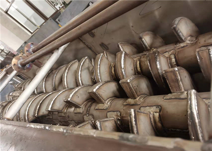 Automatic Feeding Screw Conveyor Dryer For Sawdust Flight Auger Helical ...