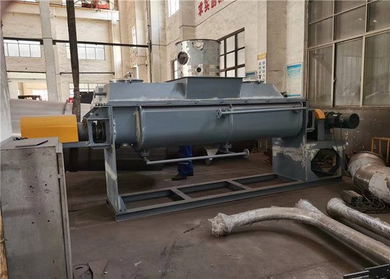 Chemical Sludge Paddle Drying Machine Hot Water Heating
