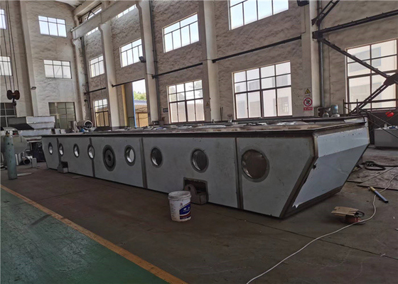420kg/H Industrial Continuous  Vibrating Fluid Bed Dryer For Salt