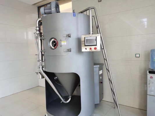 Small Centrifugal Atomizer Spray Dryer Machine 5kg/H Lpg-5 PLC Touch Screen