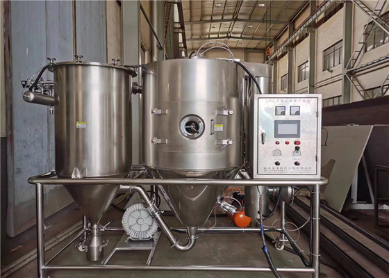 PLC Touch Screen Atomizer Spray Drying Machine With Bag Filter ISO9001