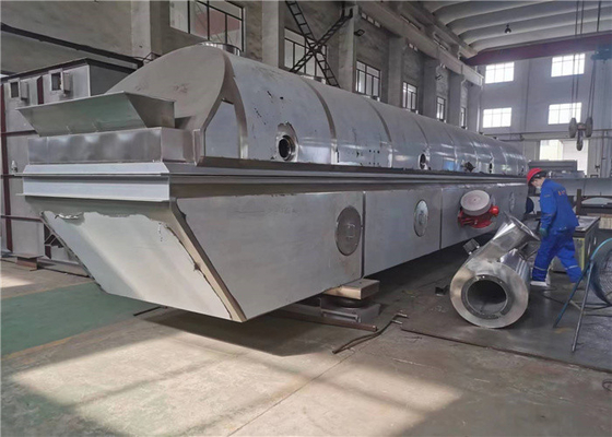 Electric/Steam/Thermal Oil Heated Fluid Bed Dryer SS304 316L PLC Control 1000kg/H