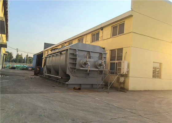 Continuous Vacuum Stirring paddle drying for mud Slag chemical industry municipal Textile sludge