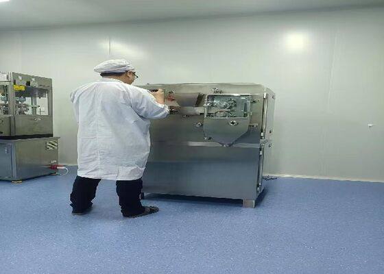 100-240kg/H Horizontal Feeding Type Roller Compactor For Capsule Filling Granules