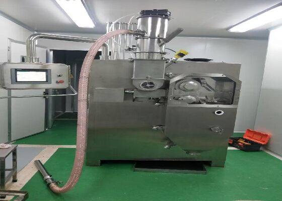 Industrial Dry Granulator Roller Compactor with Hydraulic Pressure Control for Powder Granulation