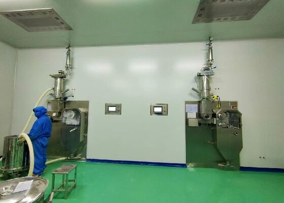 Automatic Roller Compactor Dry Granulation Equipment for Chemical Food Powder