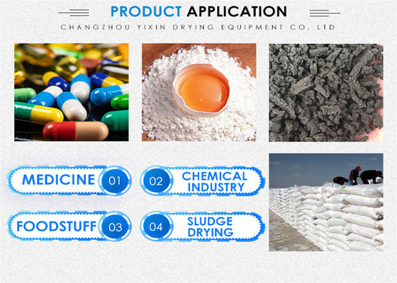 Sticky Material 15-30kg/h Sludge Drying Equipment One Year Warranty