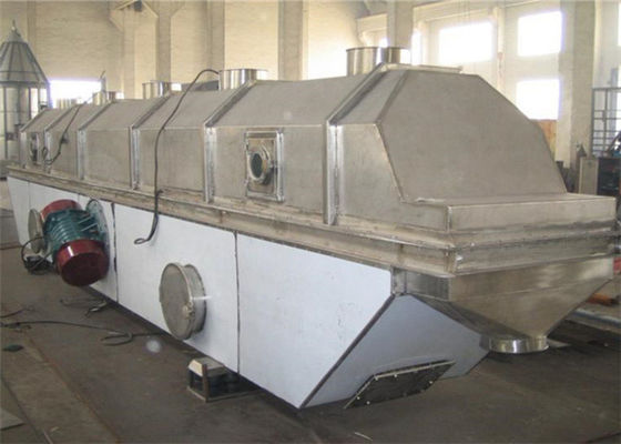 0.9-14.4m2 Vibro Fluidized Bed Dryer Glassfiber Desiccated Coconut Dryer Machine