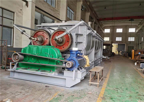 Commercial Hollow Blade Slot Stirring Paddle Dryer For Fly Ash Sludge
