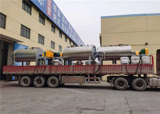 Pharmaceutical / Chemical Industry Ce Hollow Paddle Dryer