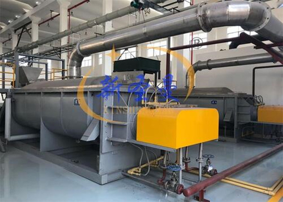 Vacuum Oil Sludge Oil Loam Hollow Paddle Dryer