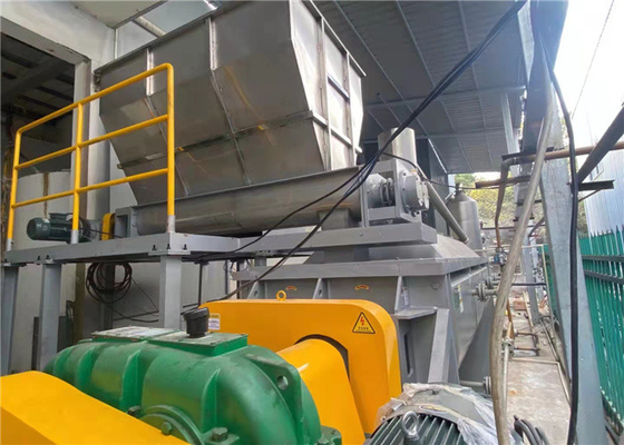 10kg/H Vacuum Blade Hollow Paddle Dryer Machine For Waste Water Sludge