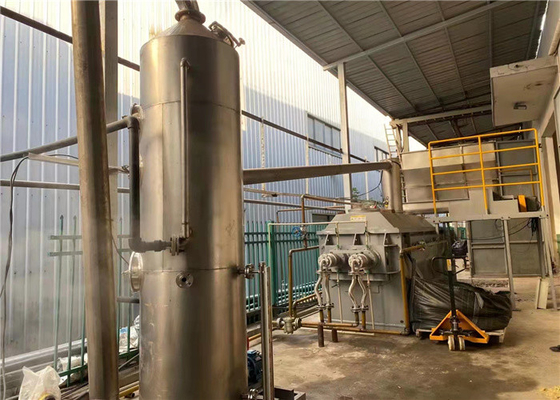 Textile Sludge Hollow Paddle Dryer Machine Hot Water Heating