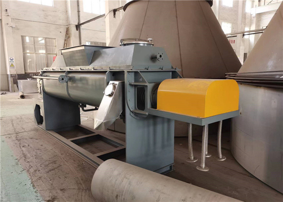 Double Shafts Hollow Paddle Dryer SUS316L Slurry Waste Palm Oil Continuous Blade