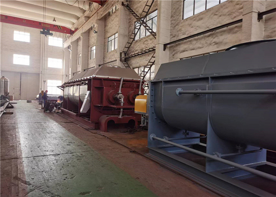 Chemical Equipment Hollow Paddle Dryer 6000kg Rotary Air Paddle Dryer